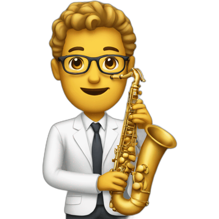 sax teacher emoji