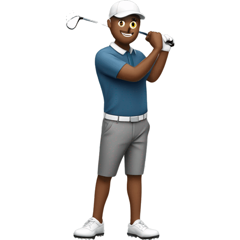 Golfer guy emoji