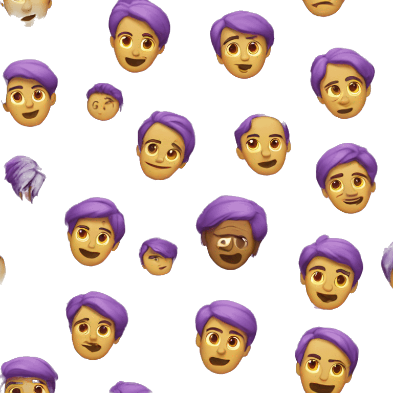 Purple  emoji