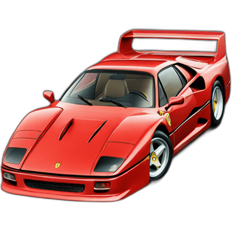 ferrari f40 emoji