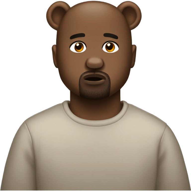 Kanye west bear emoji