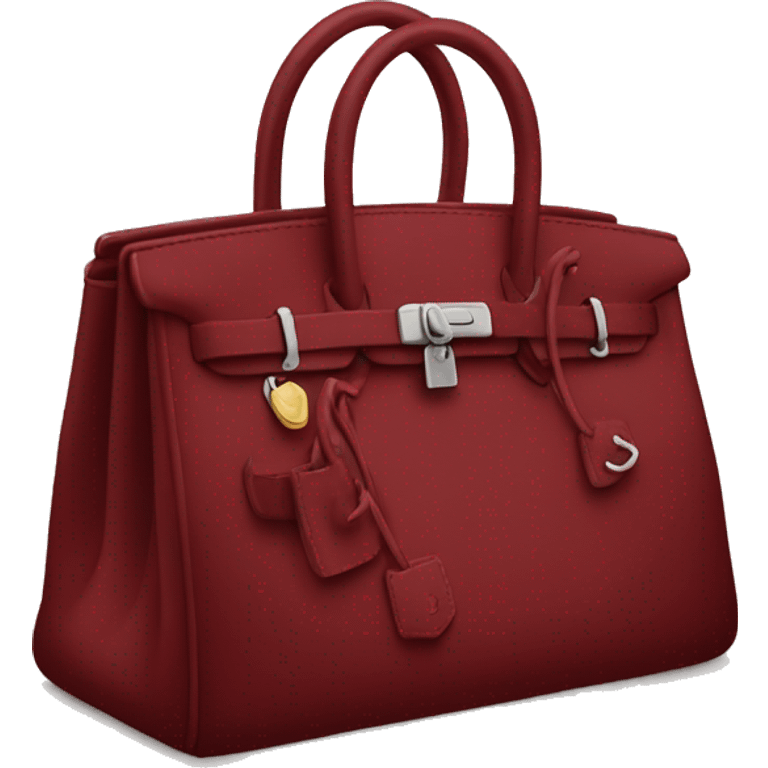 dark red birkin emoji