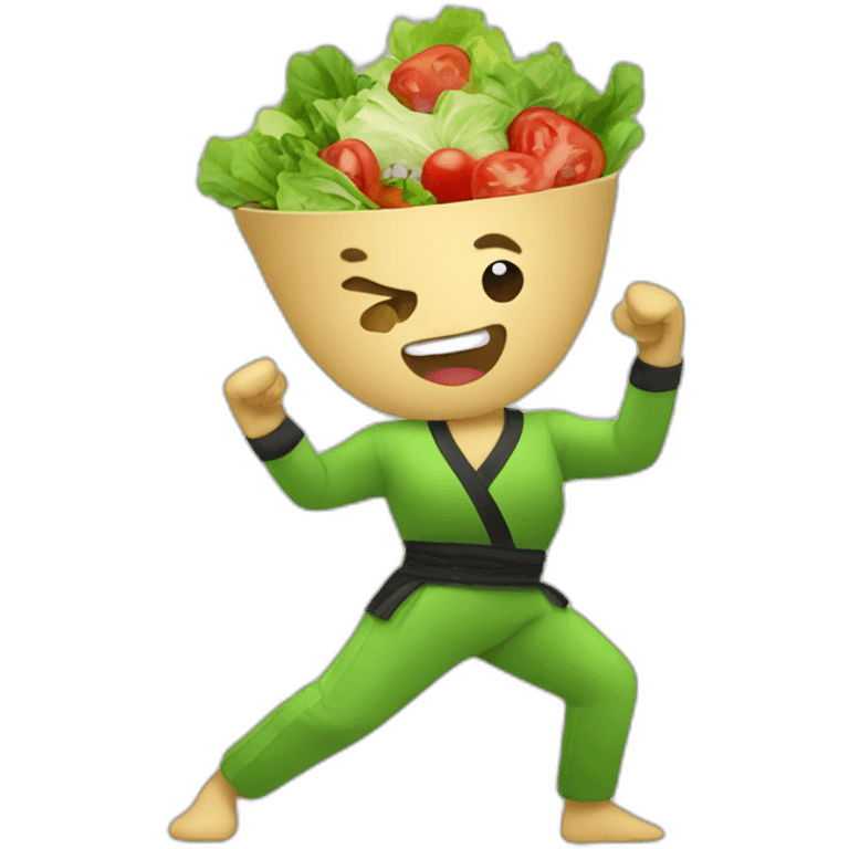 Salad Kickboxing emoji