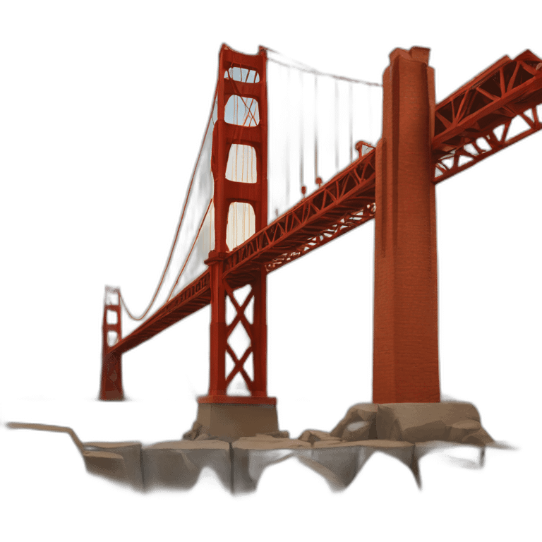 Golden Gate Bridge emoji