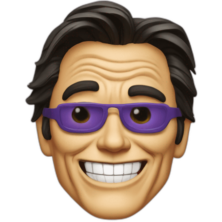 jim carrey from the mask winking emoji