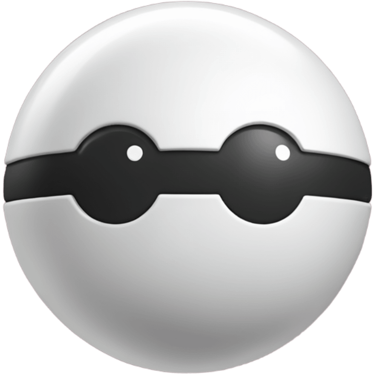 A poke ball emoji