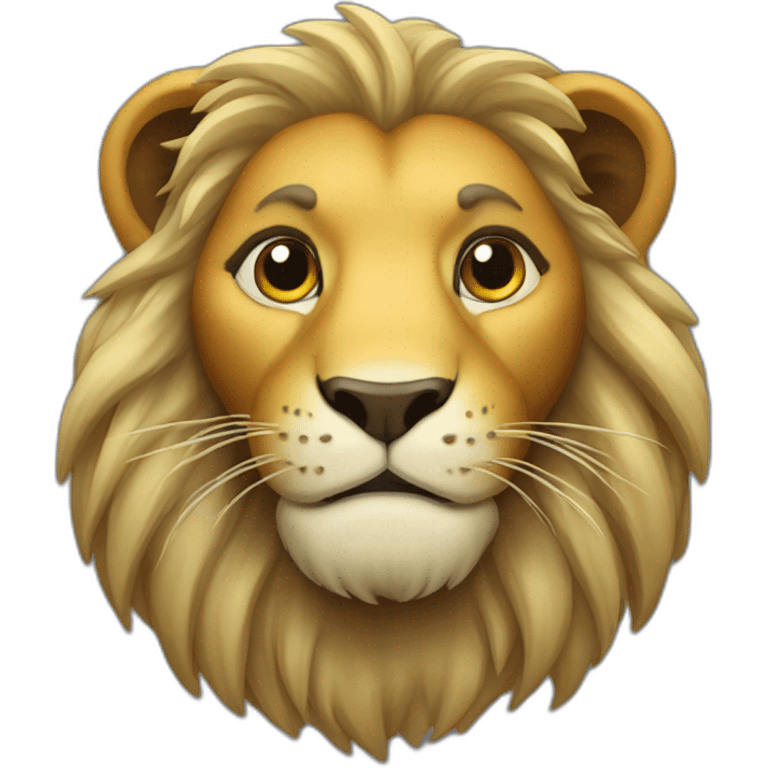 tortue lion emoji