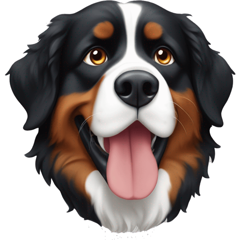 Bernese mountain dog emoji