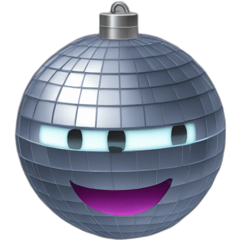 disco-ball bomb emoji