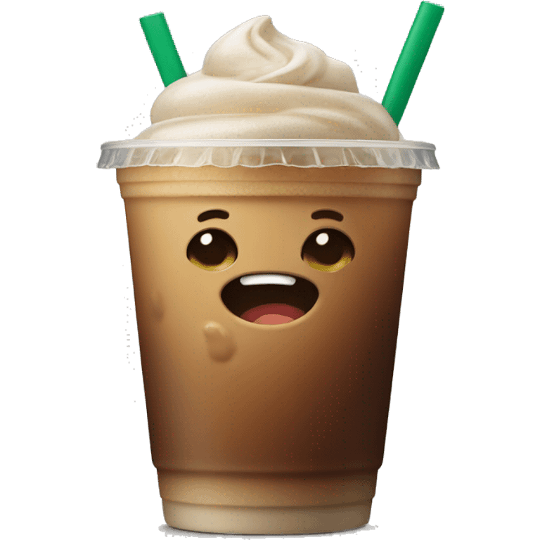 starbucks iced coffee emoji