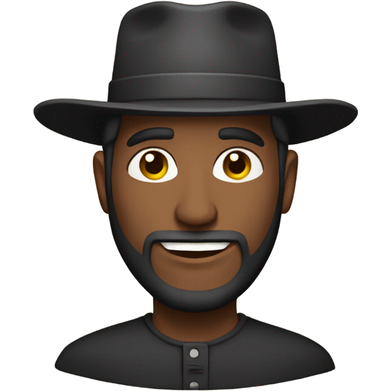 Amish man emoji