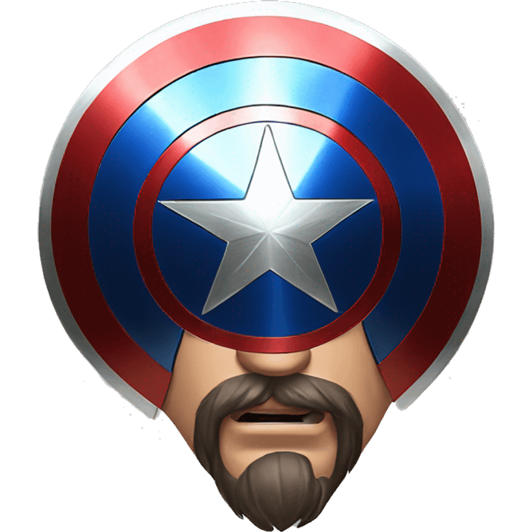 captain america shield emoji