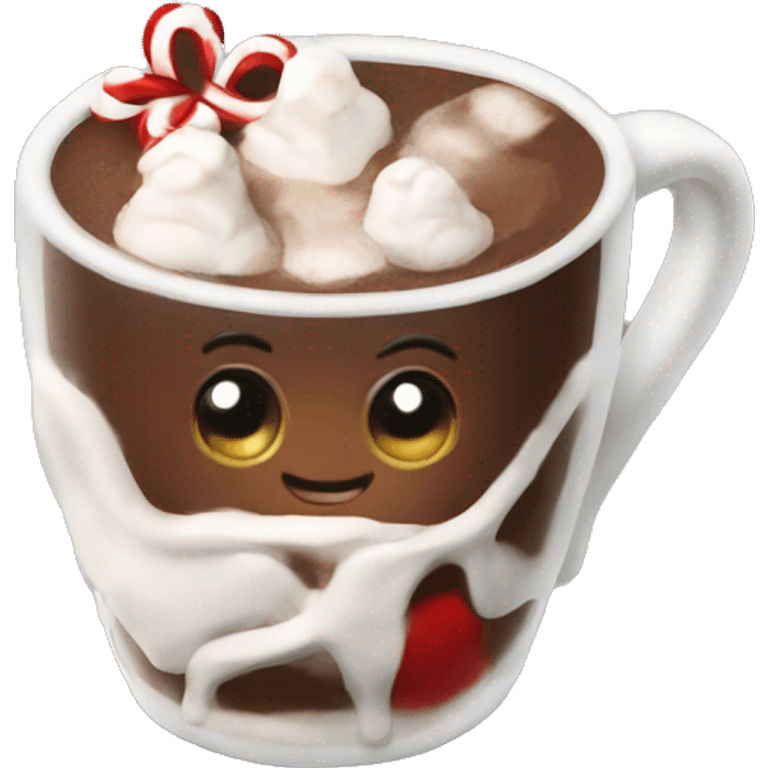 christmas hot chocolate  emoji