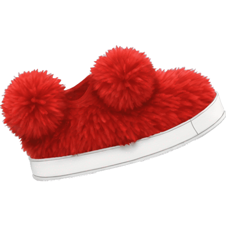 pom pom shoe emoji