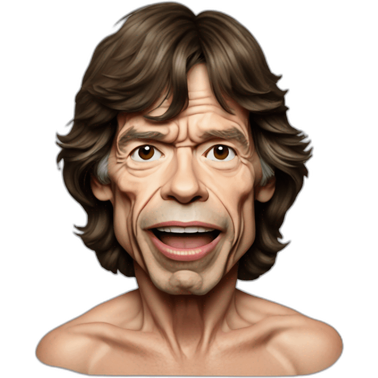 Mick jagger emoji