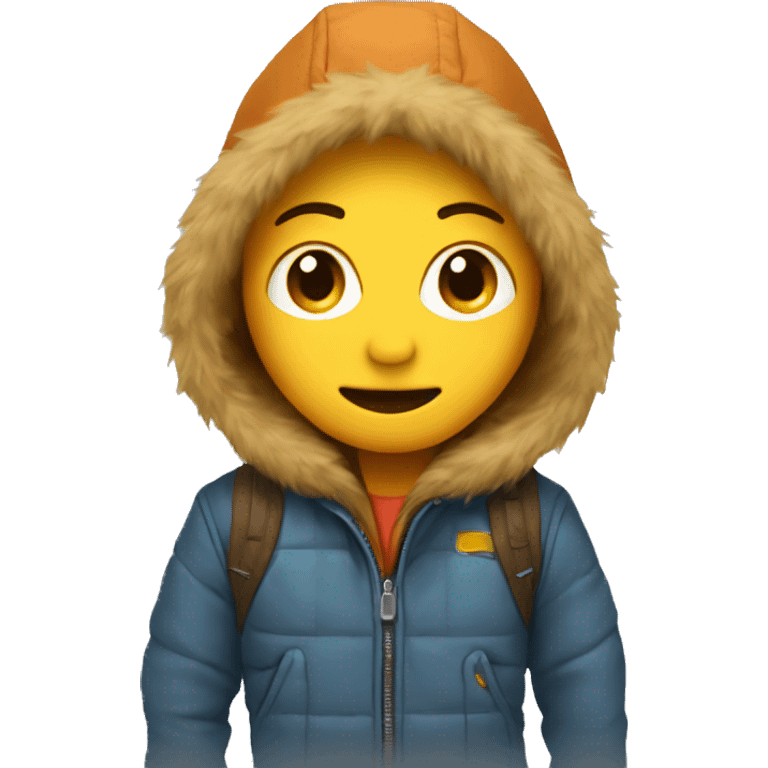 Warm jacket  emoji