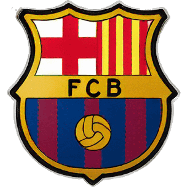 Escudo del Barça emoji