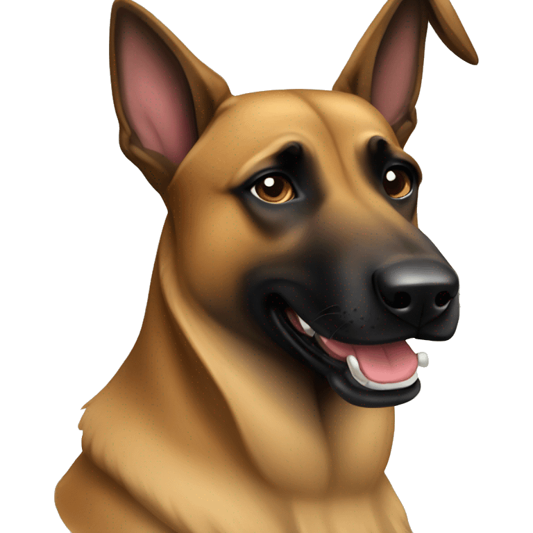 Belgian malinois dog  emoji