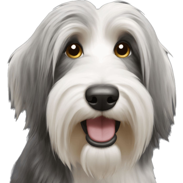 Bearded collie  emoji