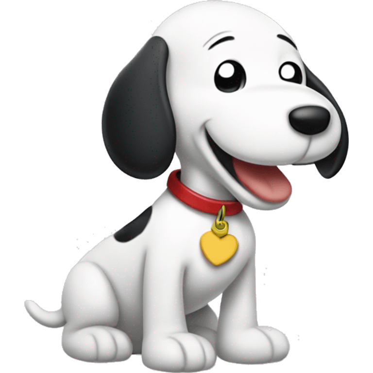 Personaje snoopy de bebé emoji