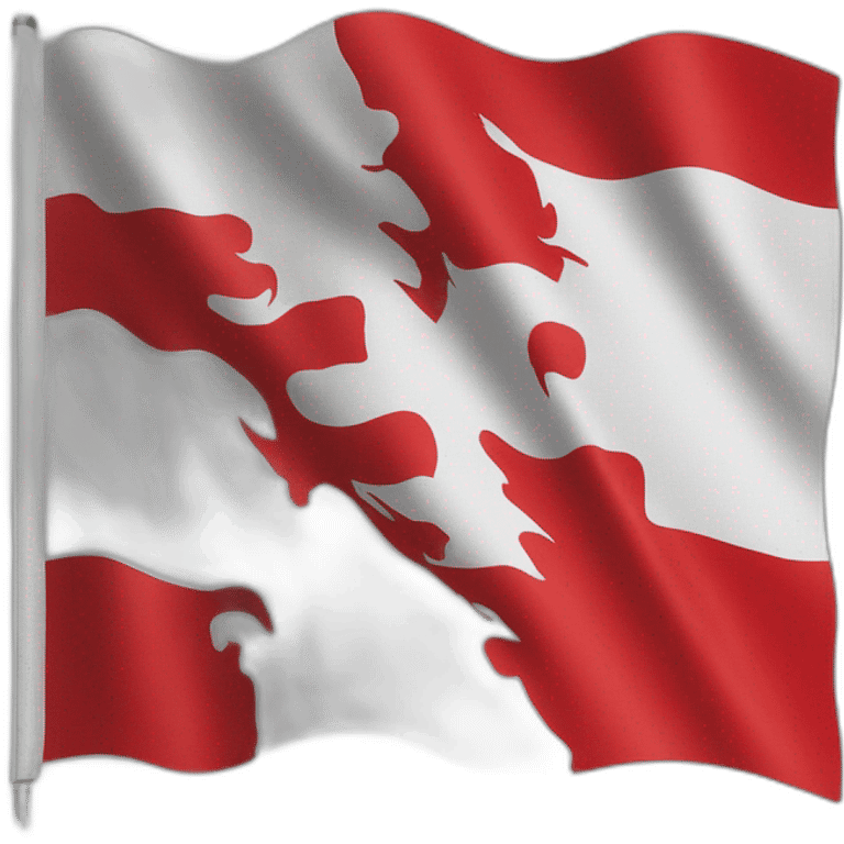 Flag canton valais emoji