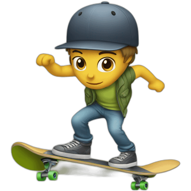 Skateboard emoji