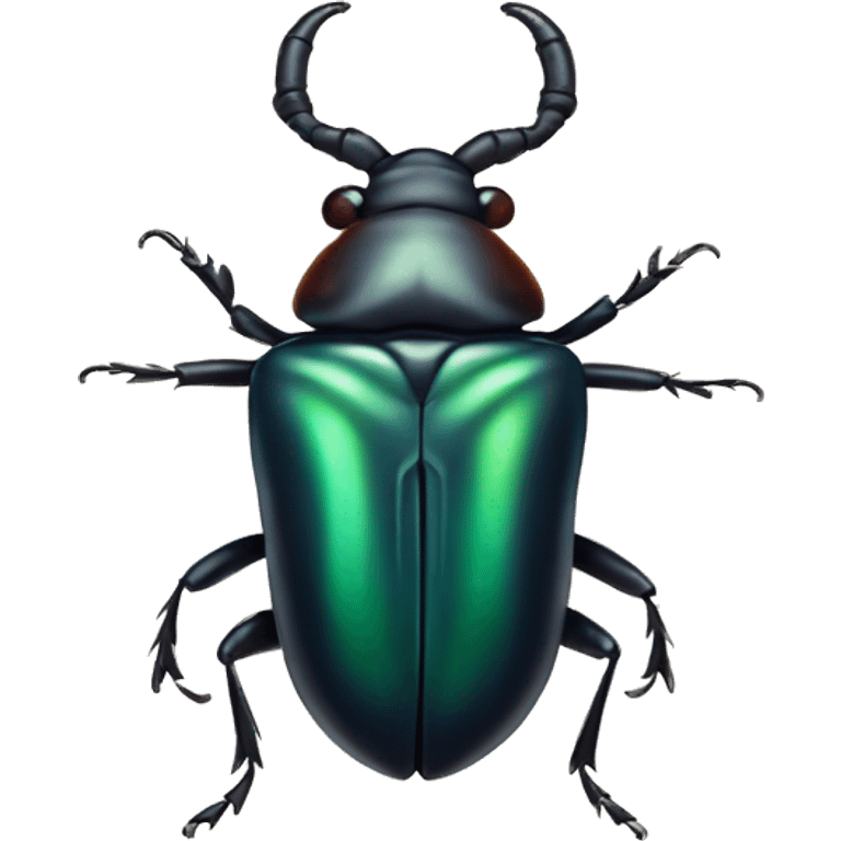 Beetles with one horn emoji