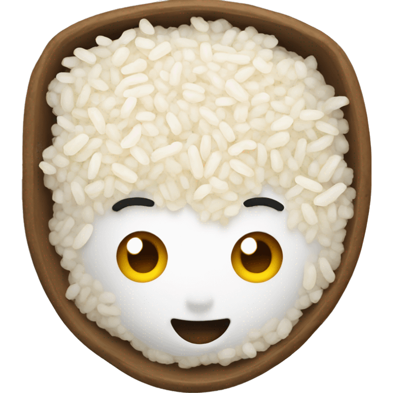 RICE WITH TOPPING emoji