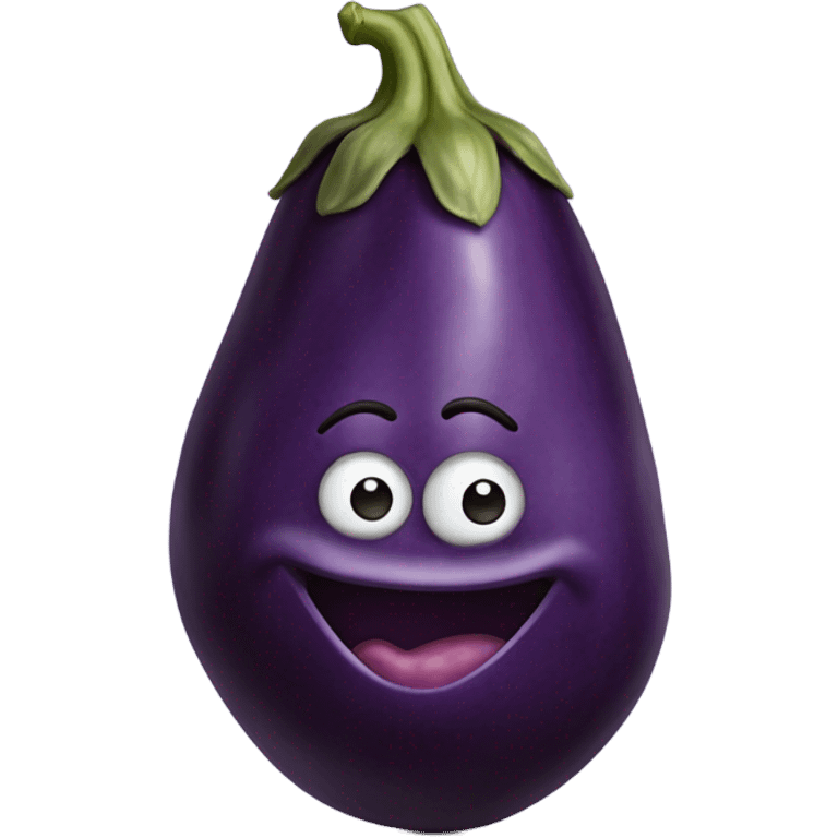 stinky eggplant ￼ emoji