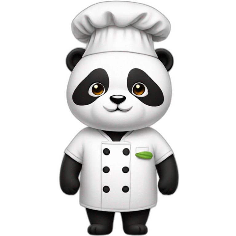 panda chef emoji