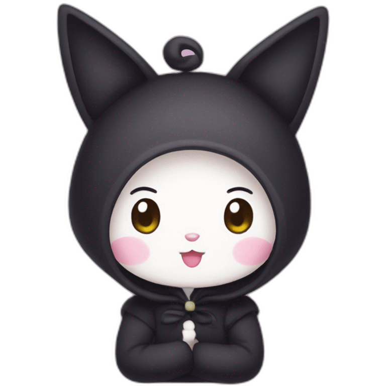 Kuromi Sanrio emoji