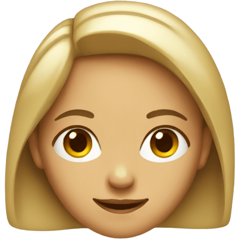 Female smirking emoji