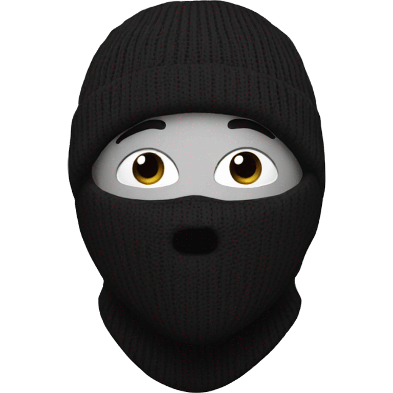 ski mask emoji