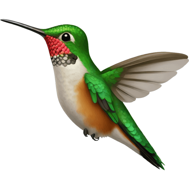 a hummingbird emoji