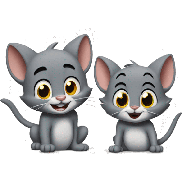 Tom and jerry emoji