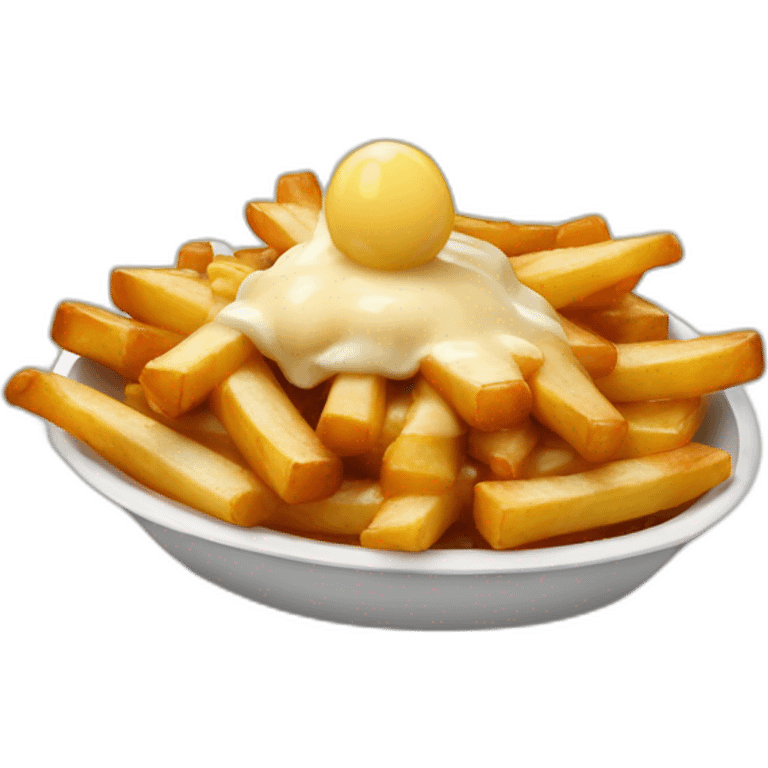 Poutine qui mange de la poutine  emoji