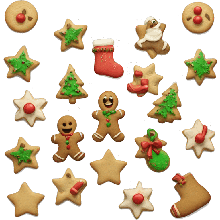 christmas cookies emoji