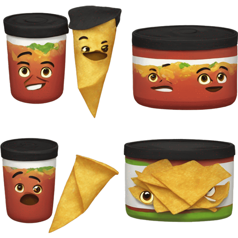 Chips & salsa emoji