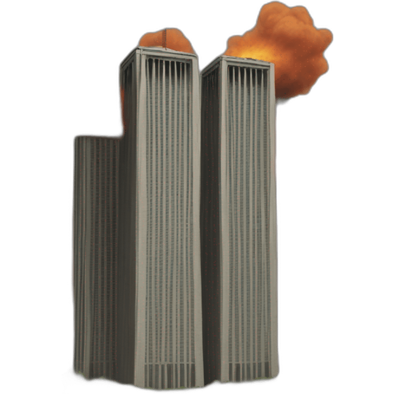 twin-tower-fire emoji