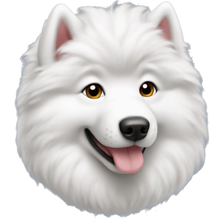 samoyed puppy emoji