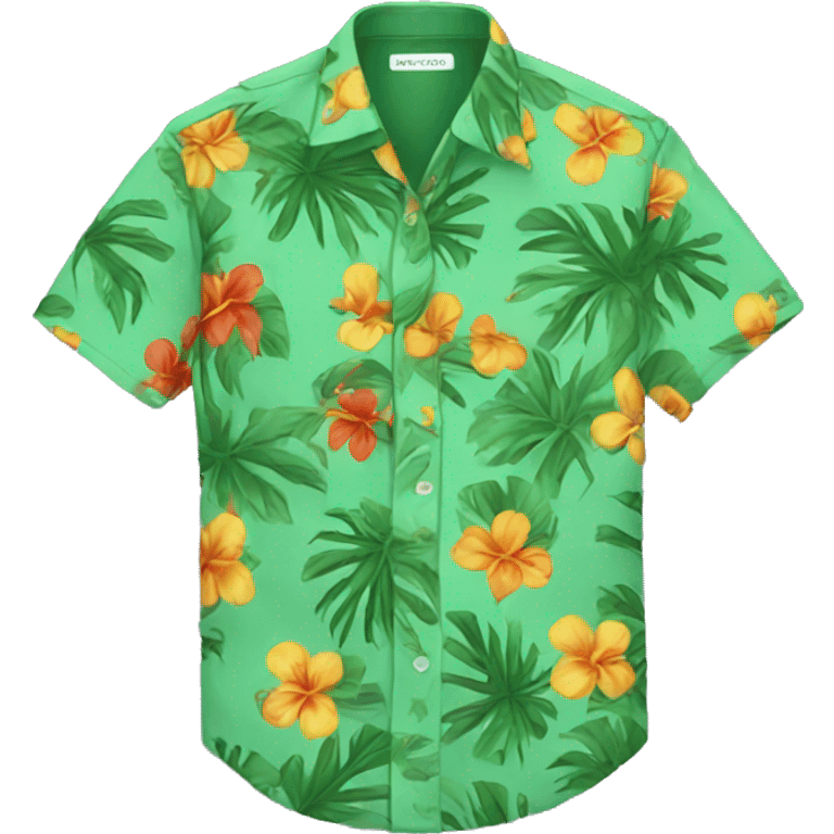 tropical shirt emoji