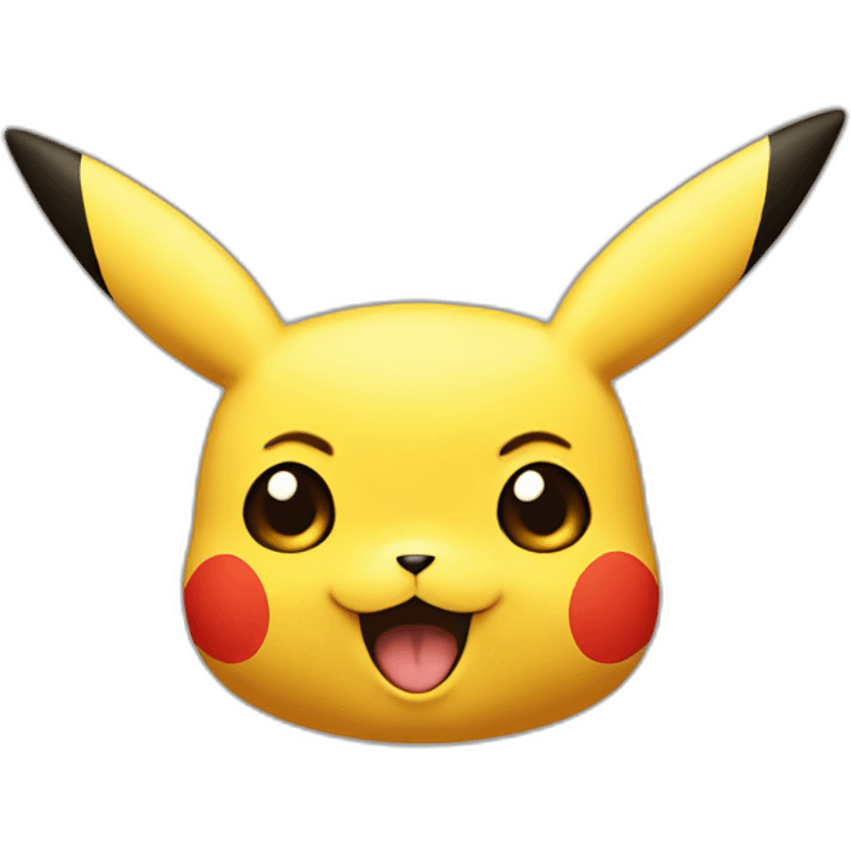 pikachu portrait emoji