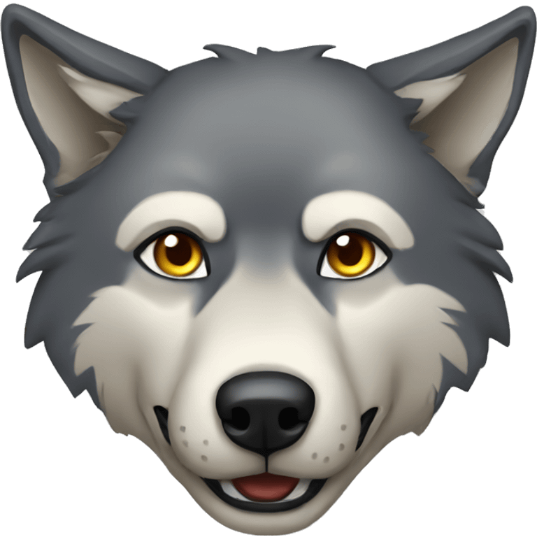 Old Wolf  emoji