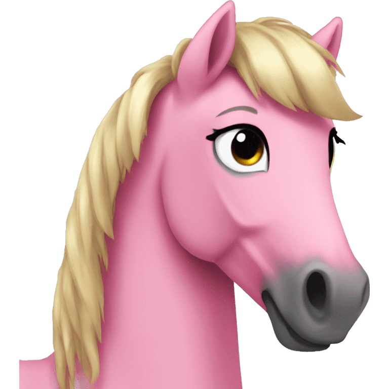 Pink pone emoji