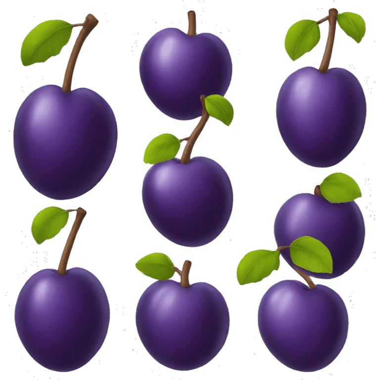 plum emoji