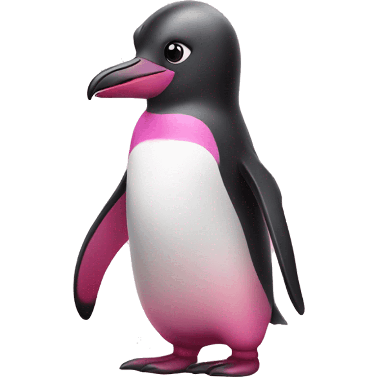 pink penguin  emoji