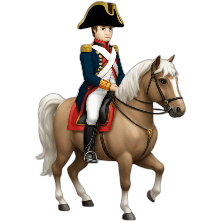 Napoleon sur son cheval emoji