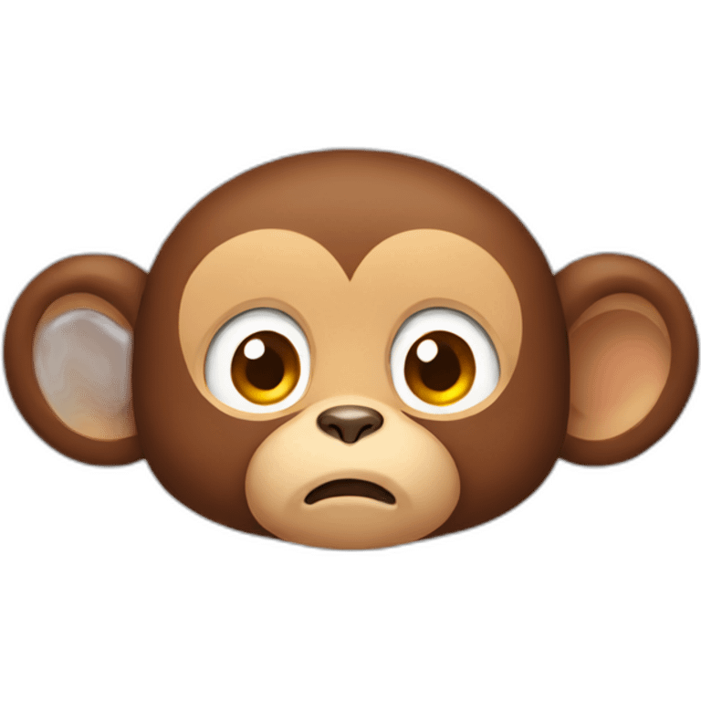 monkey ears closed emoji