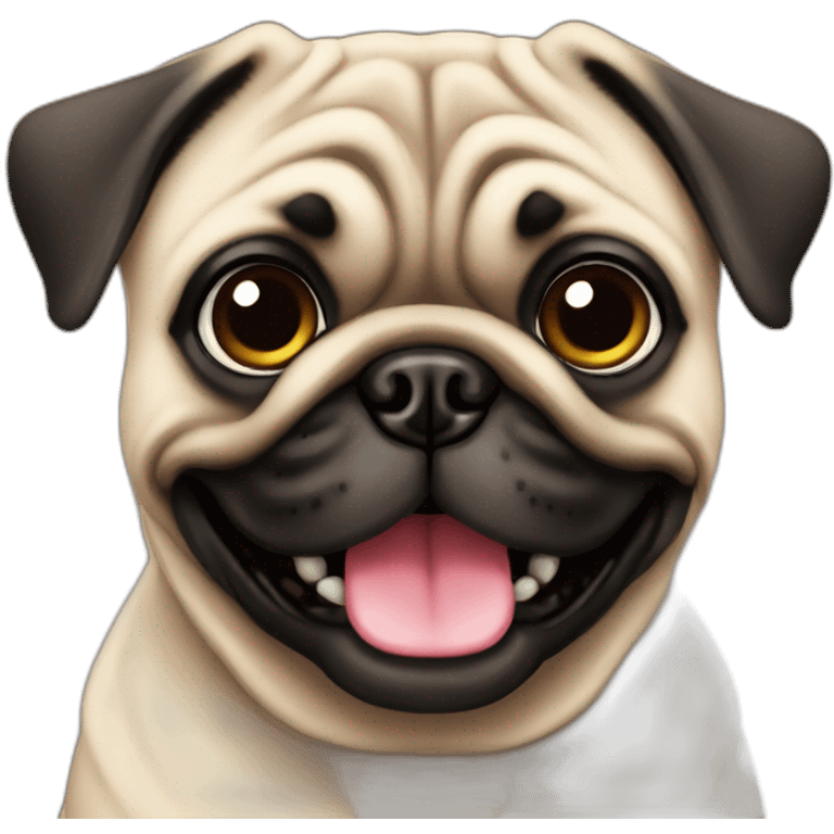 cute pug emoji