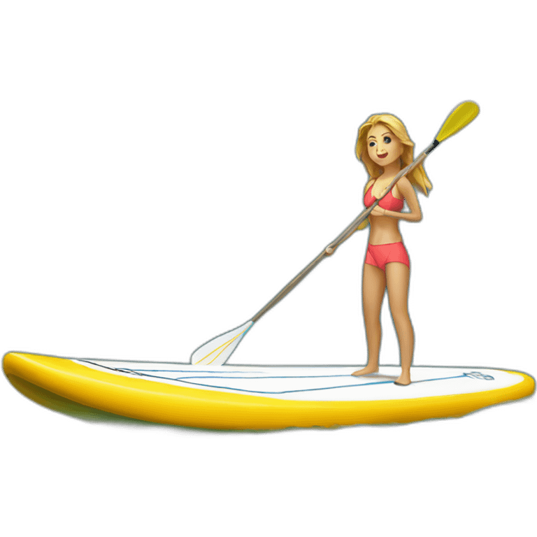 Paddle board emoji